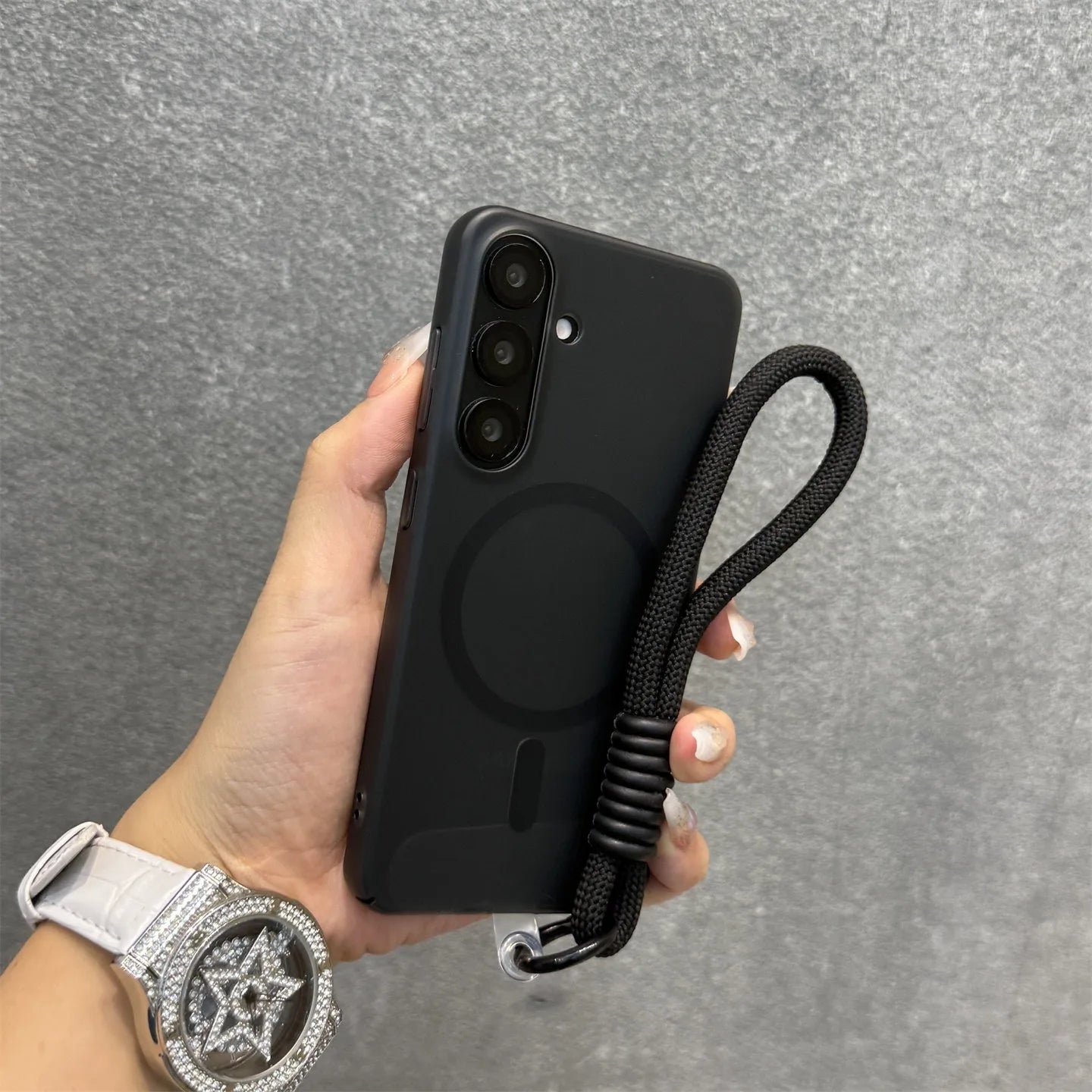 Case Samsung Con Correa MagSafe