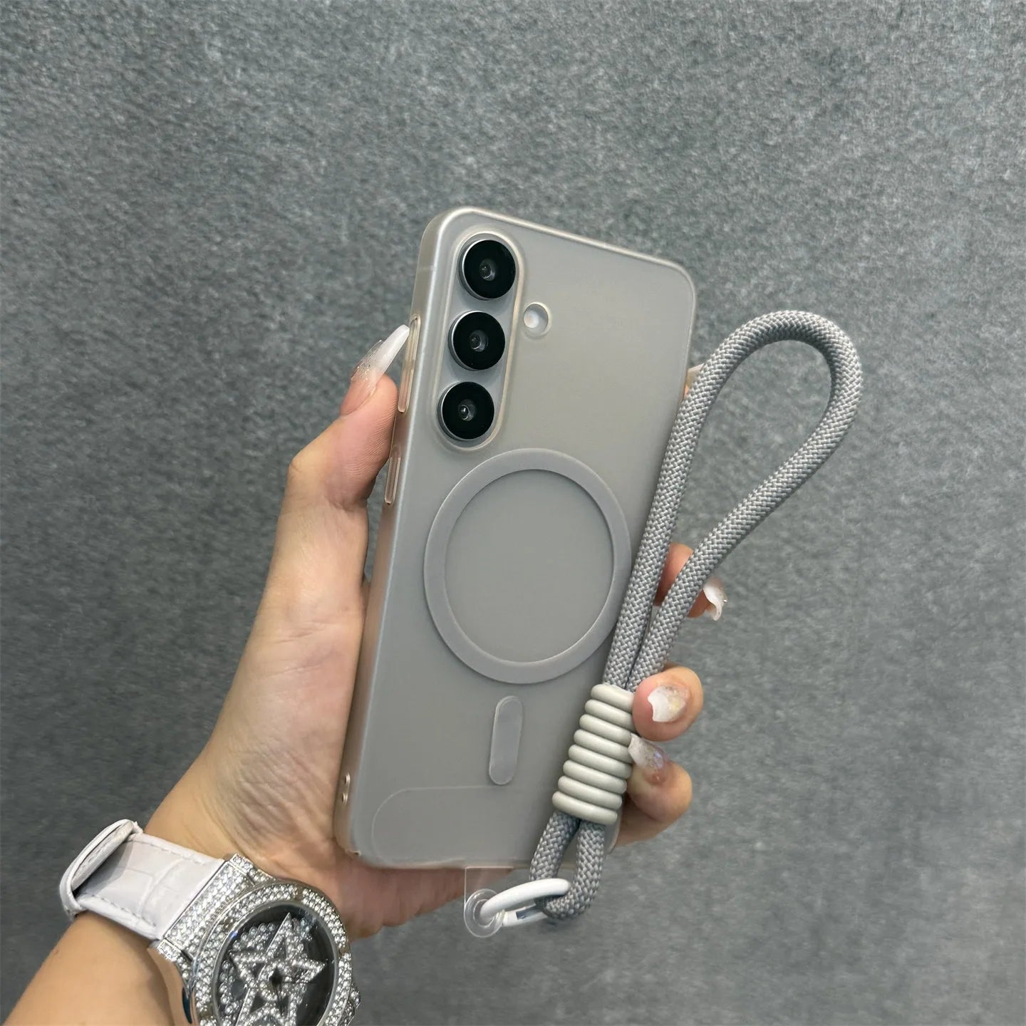 Case Samsung Con Correa MagSafe