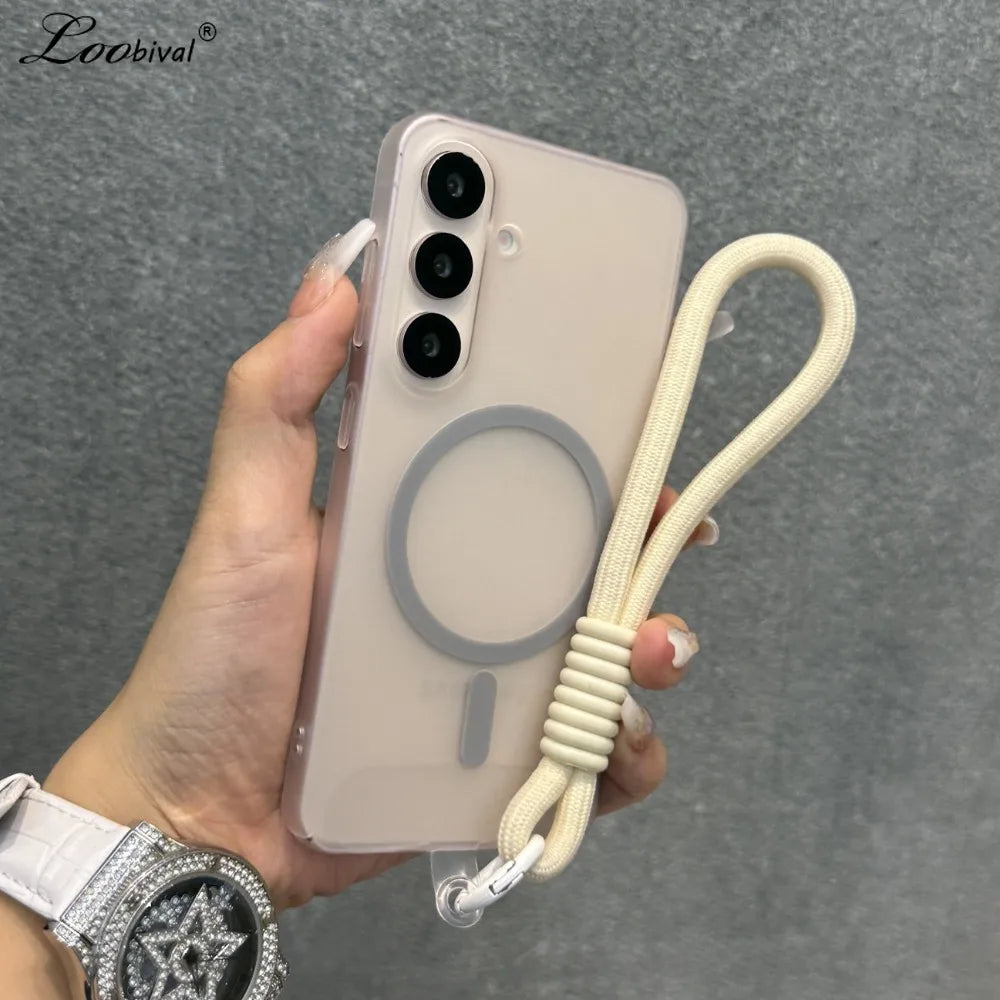 Case Samsung Con Correa MagSafe