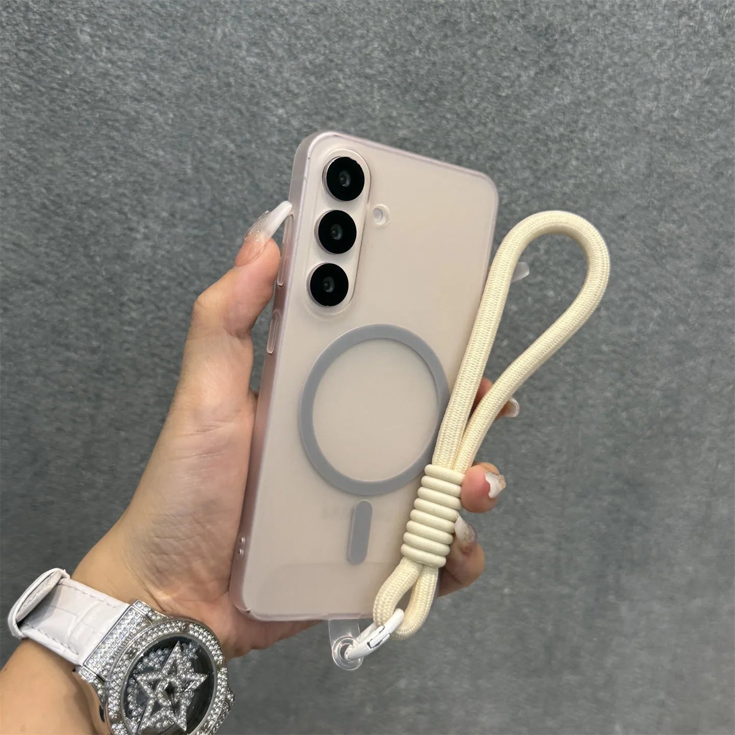 Case Samsung Con Correa MagSafe