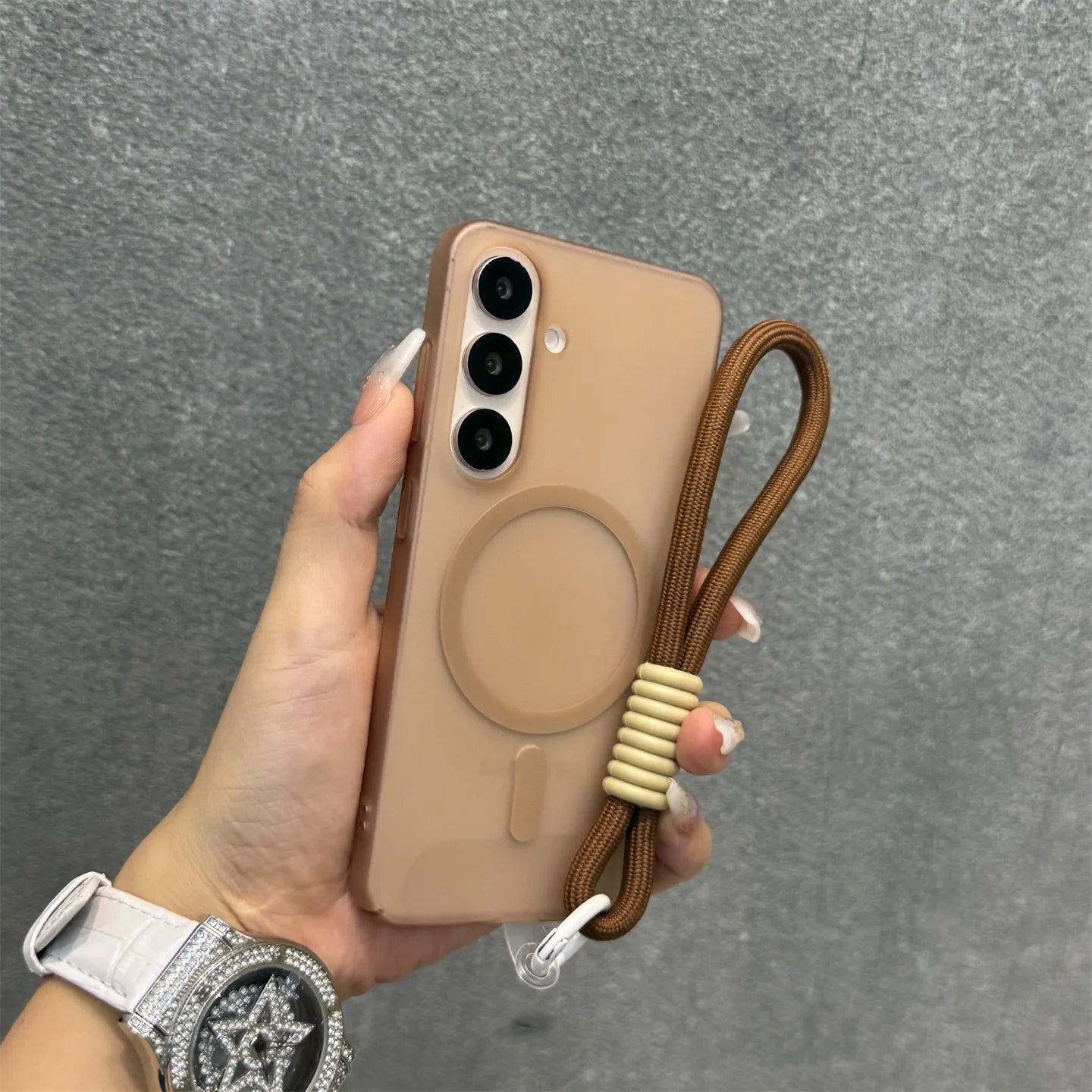 Case Samsung Con Correa MagSafe